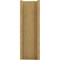 Ekena Millwork 8-in W x 12-in D x 24-in H Balboa Slat Rough Cedar Woodgrain TimberThane Outlooker, Primed Tan OUTUR080X12X24BOA24RCPR - alternate 5